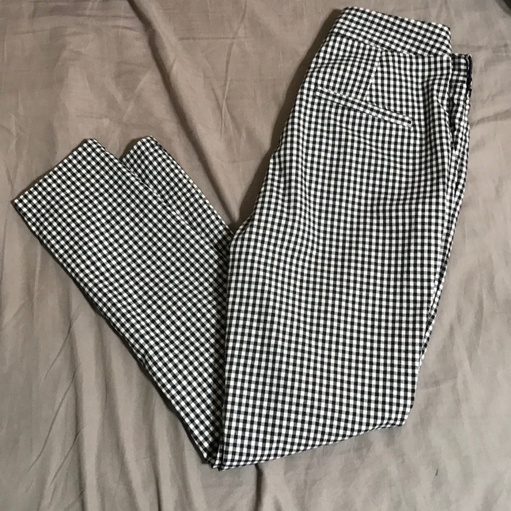 Gingham pants